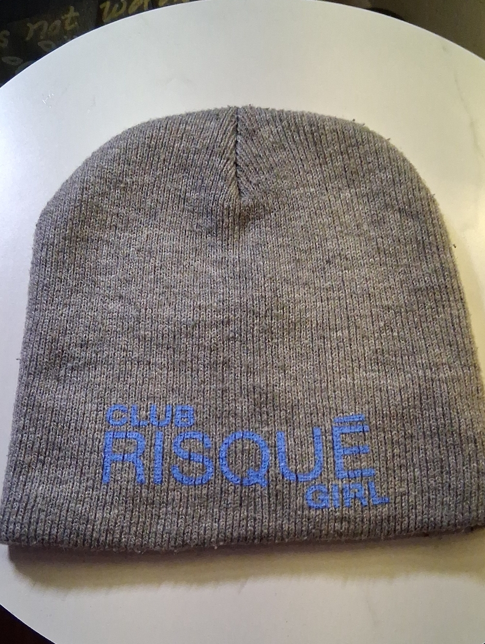 Gray Knit Beanie